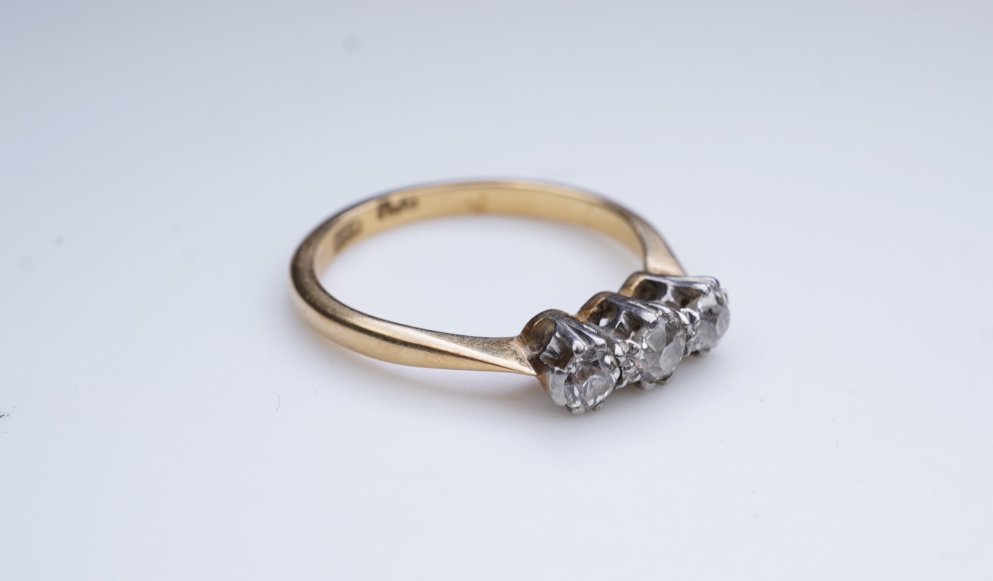 Two rings, first half 20th century
